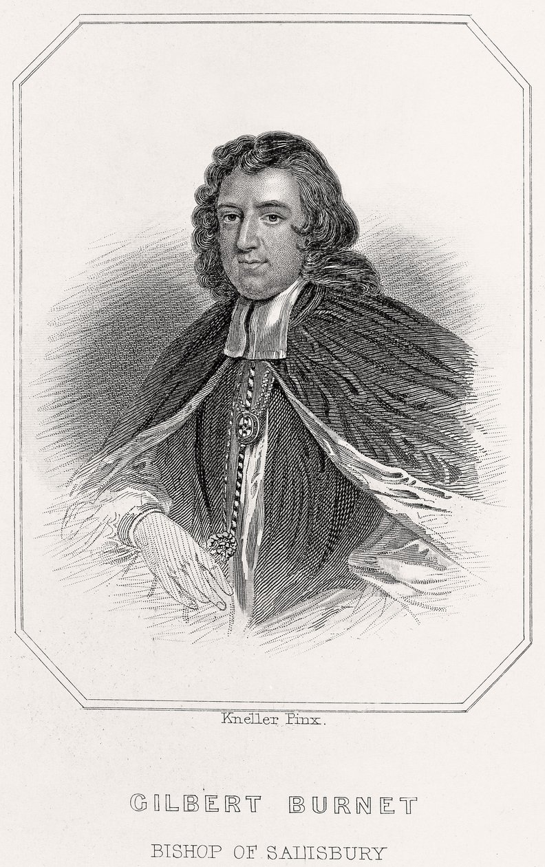 Ritratto di Gilbert Burnet, Vescovo di Salisbury da English School