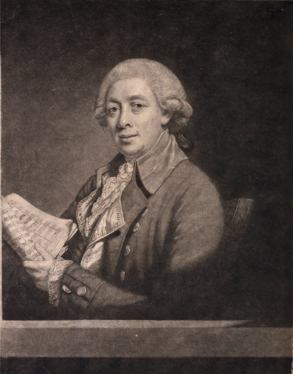 Ritratto di Giusto Ferdinando Tenducci, 1782 da English School