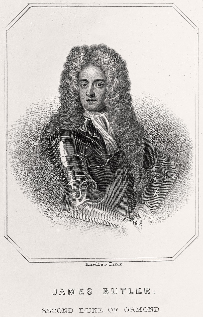 Ritratto di James Butler, secondo Duca di Ormond da English School