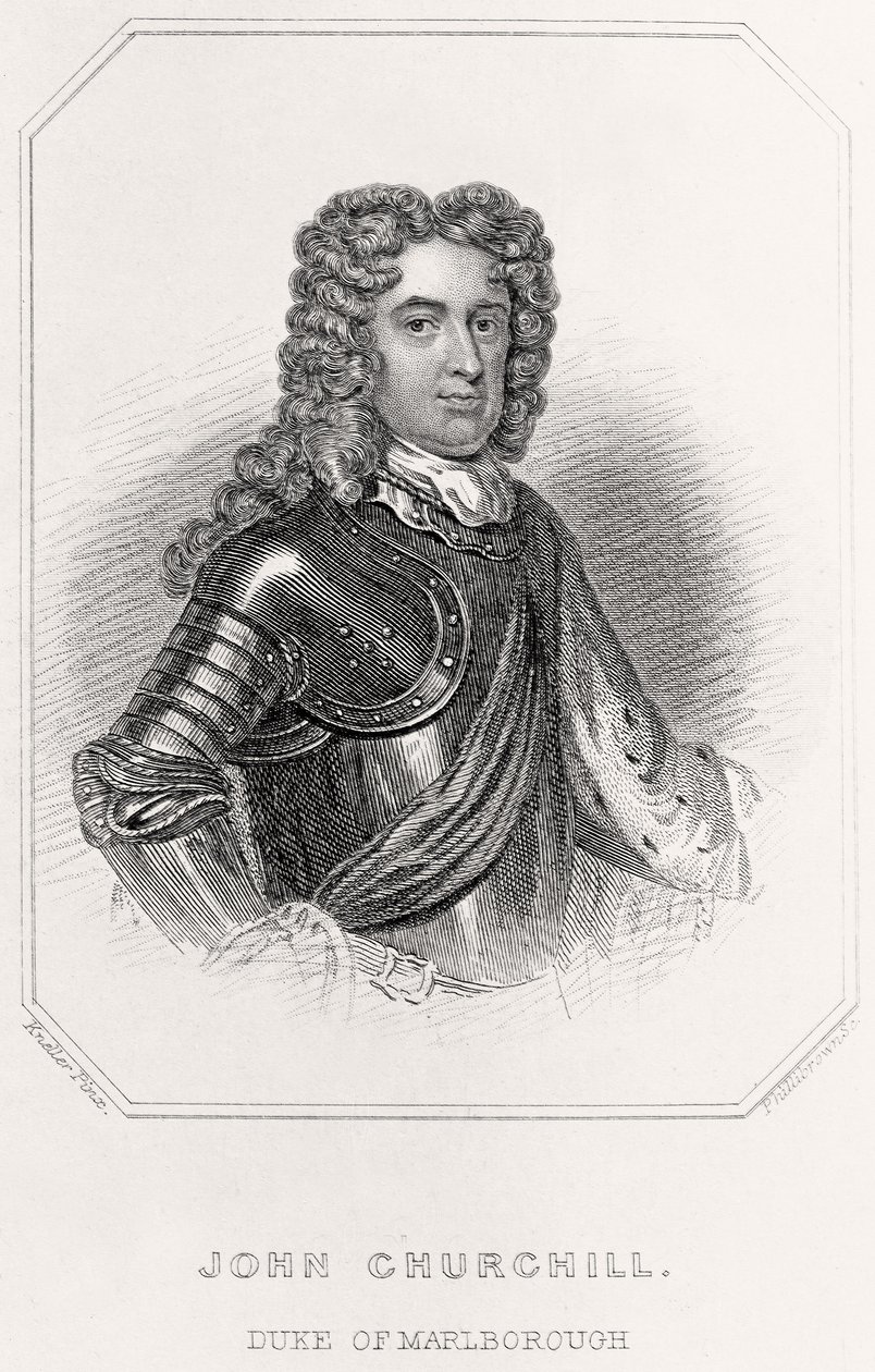 Ritratto di John Churchill, Duca di Marlborough da English School