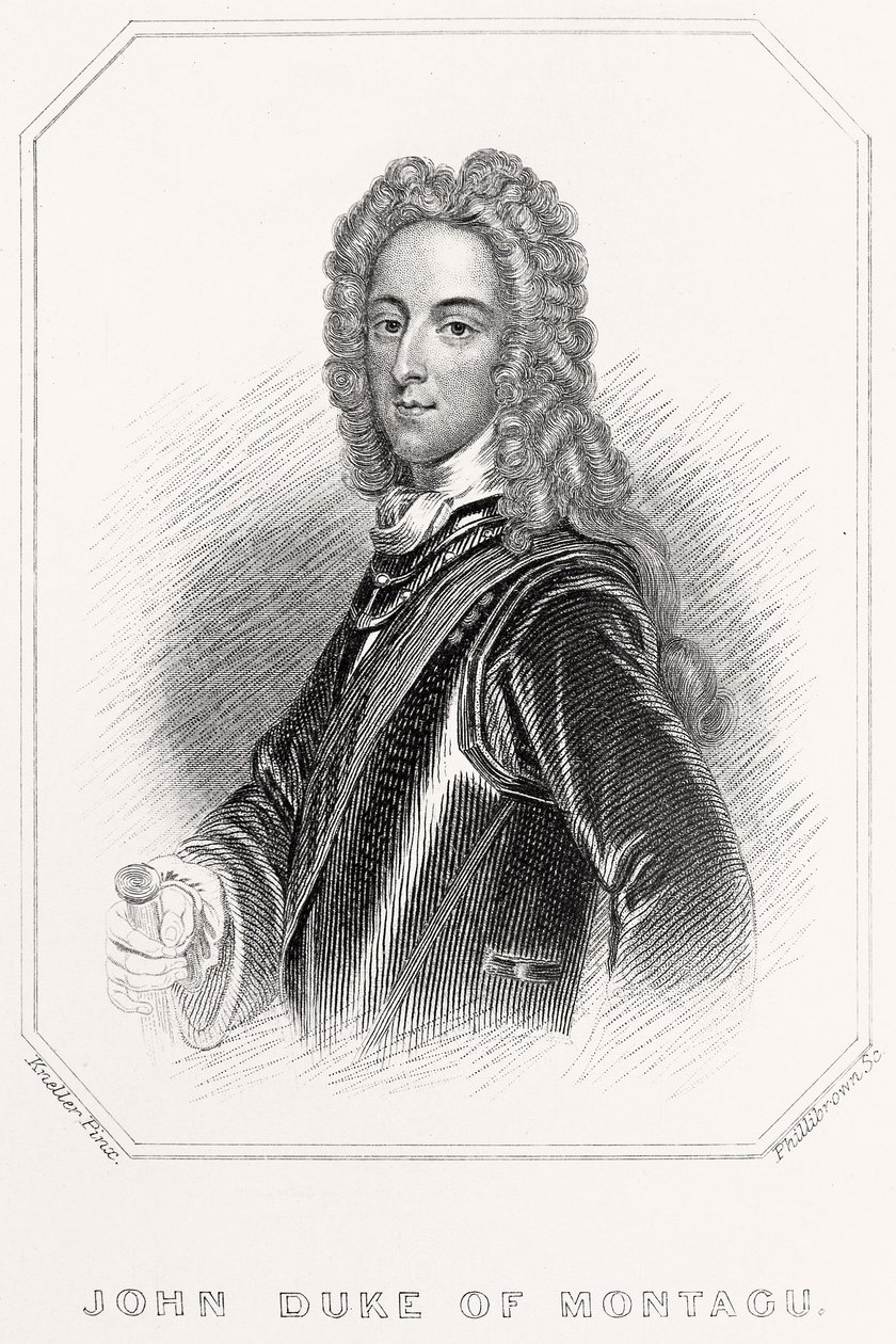 Ritratto di John Duca di Montagu da English School