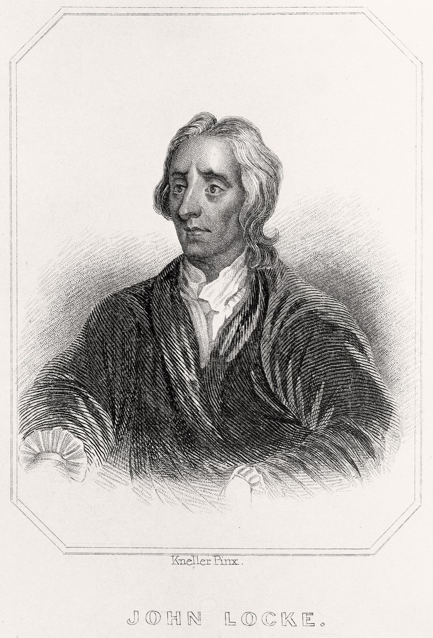 Ritratto di John Locke da English School