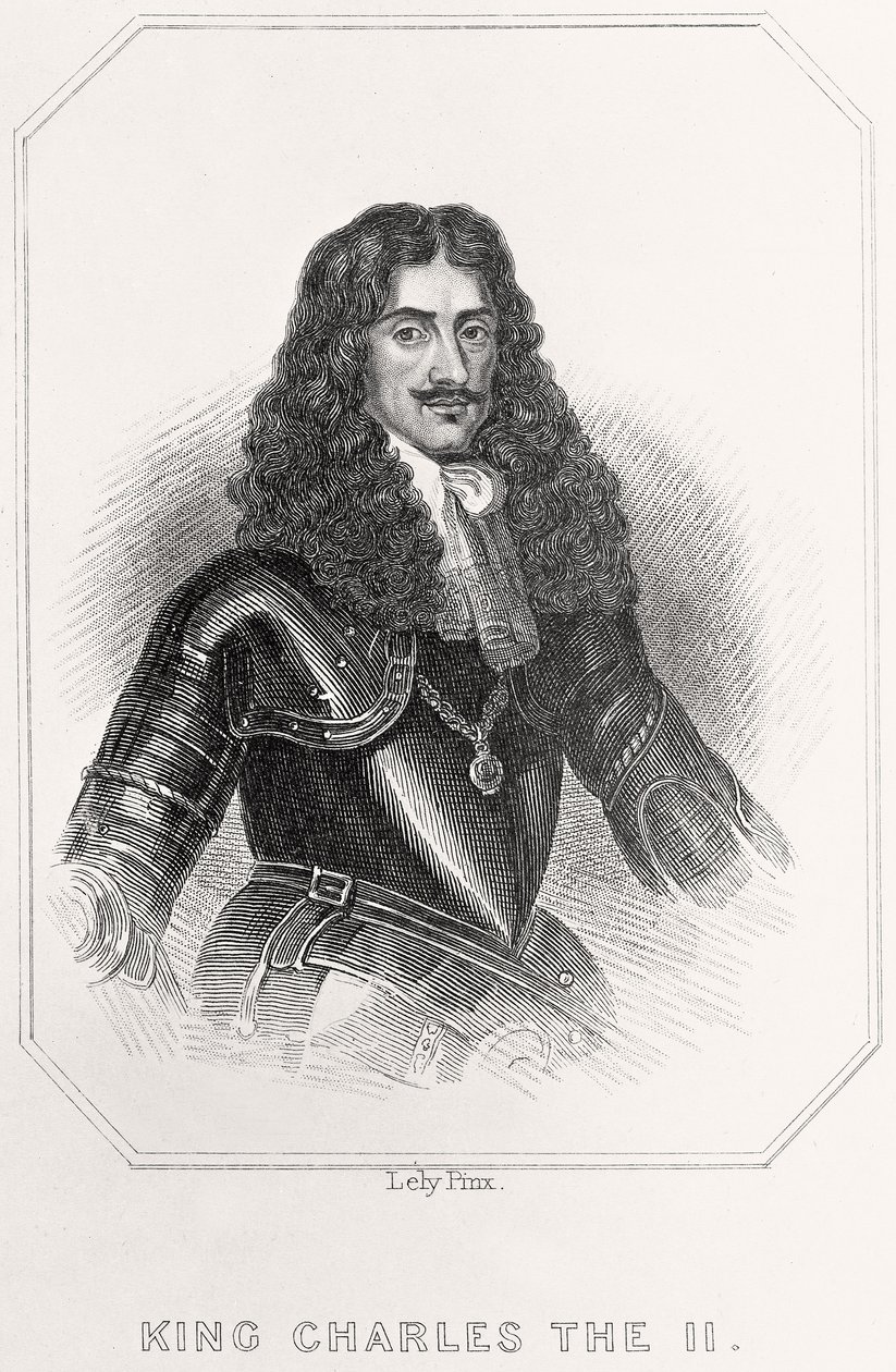 Ritratto di Re Carlo II da English School