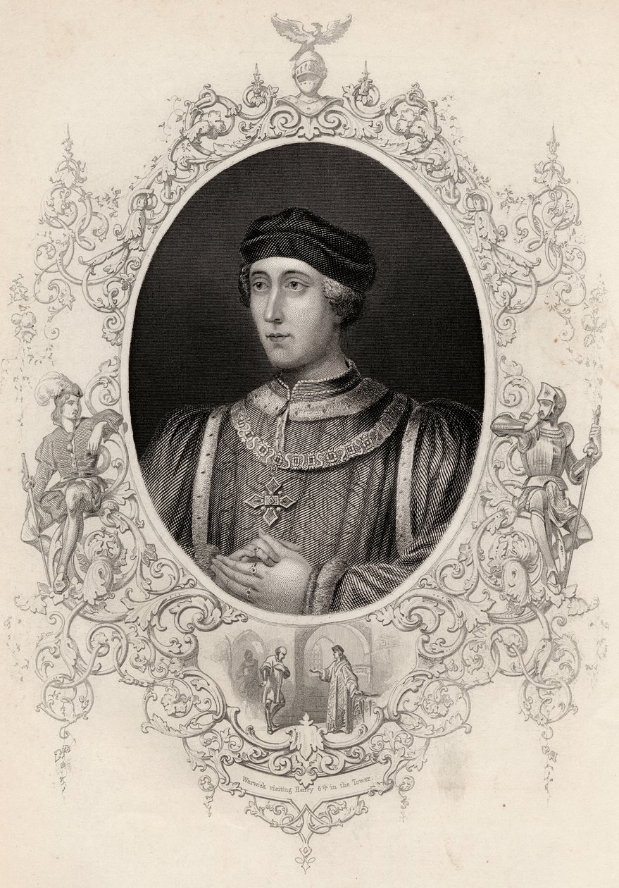 Ritratto di Re Enrico VI da English School