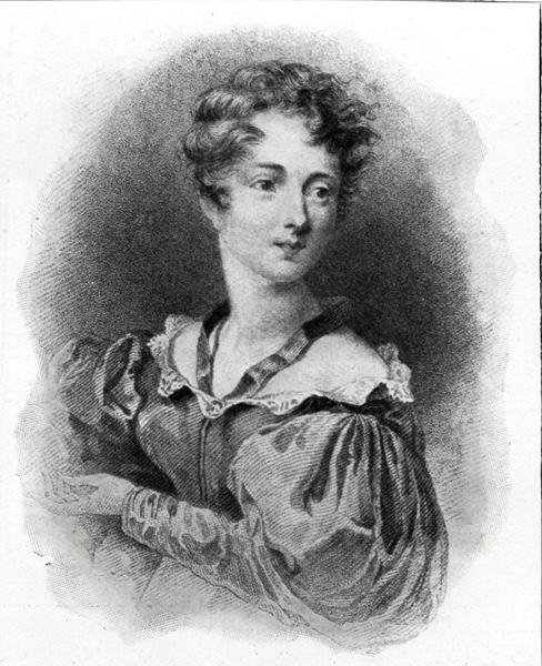 Ritratto di Lady Caroline Lamb da English School