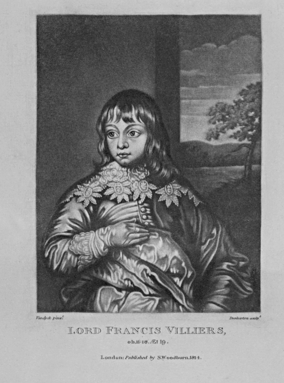 Ritratto di Lord Francis Villiers, da 