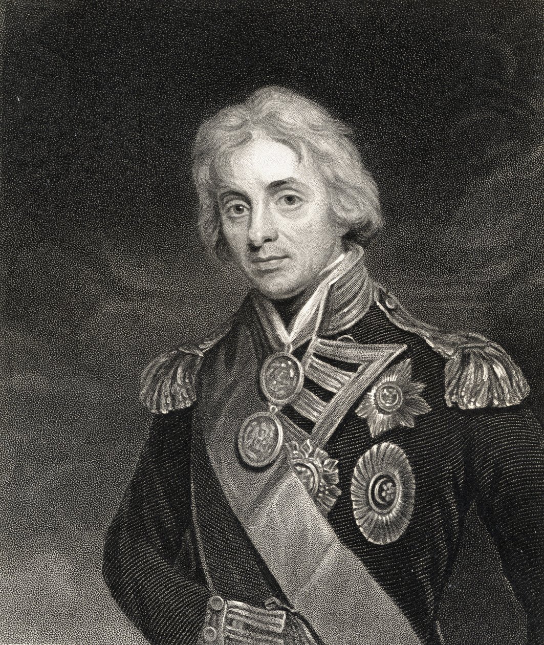 Ritratto di Lord Horatio Nelson (1758-1805) da English School
