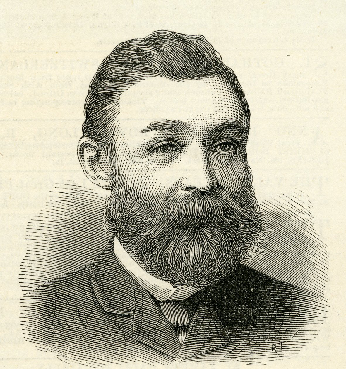 Ritratto di Mr. R. Urwin, Segretario dei Commissari per il Miglioramento del Tyne da English School