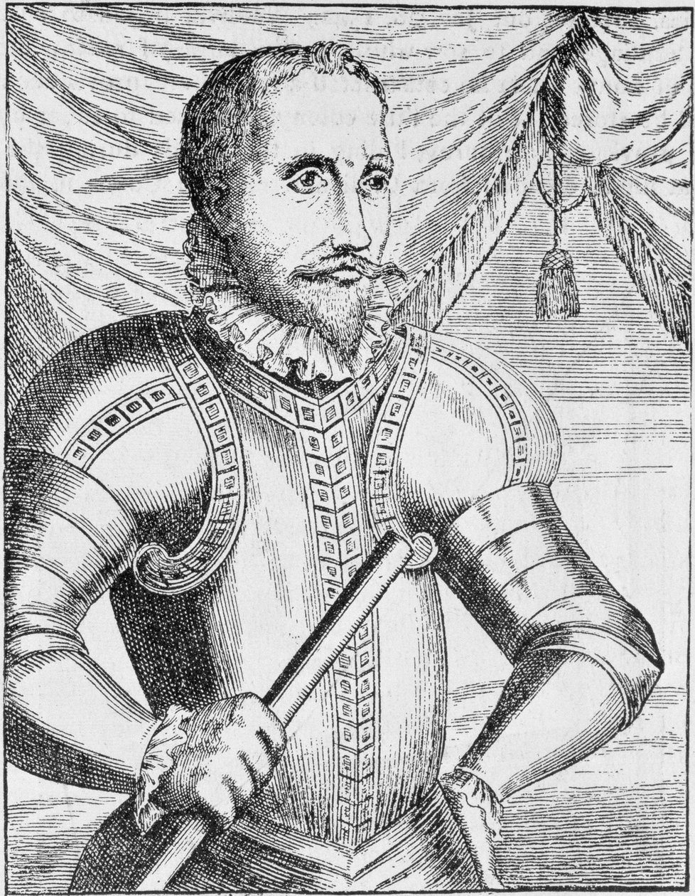 Ritratto di Pedro de Valdibia, Governatore del Cile, da 