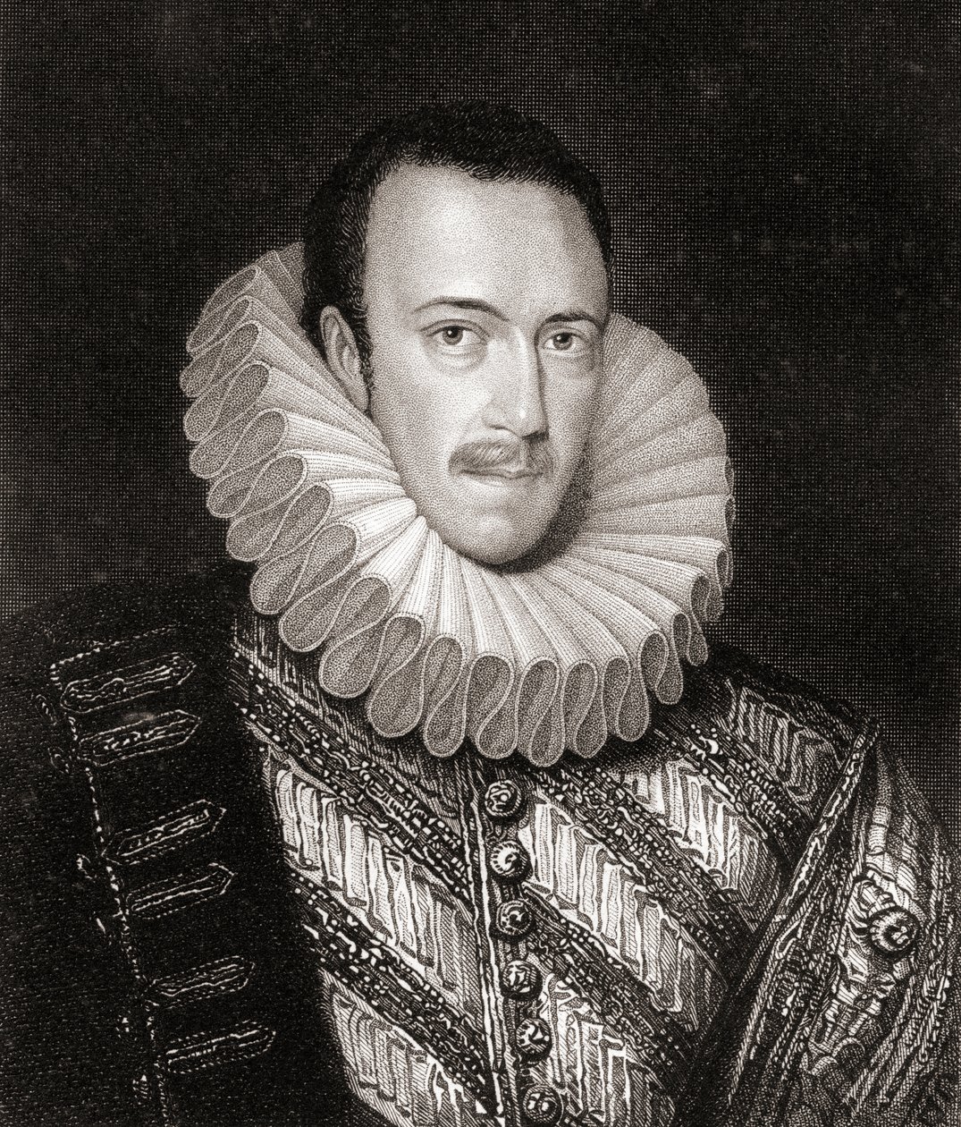 Ritratto di Philip Howard, XIII conte di Arundel, da Lodges British Portraits, 1823 da English School