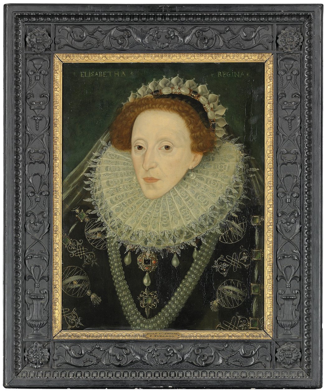 Ritratto della Regina Elisabetta I da English School