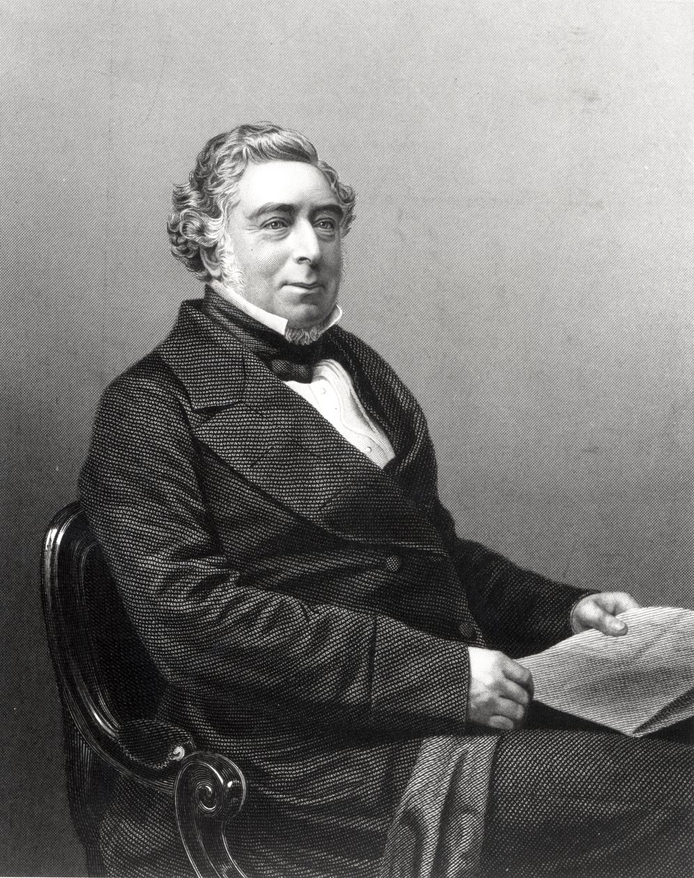Ritratto di Robert Stephenson (1803-59) da English School