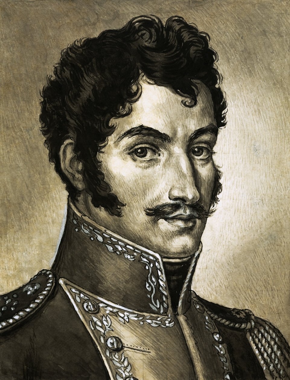Ritratto di Simon Bolivar da English School