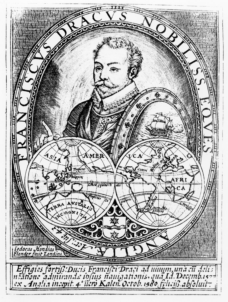 Ritratto di Sir Francis Drake all