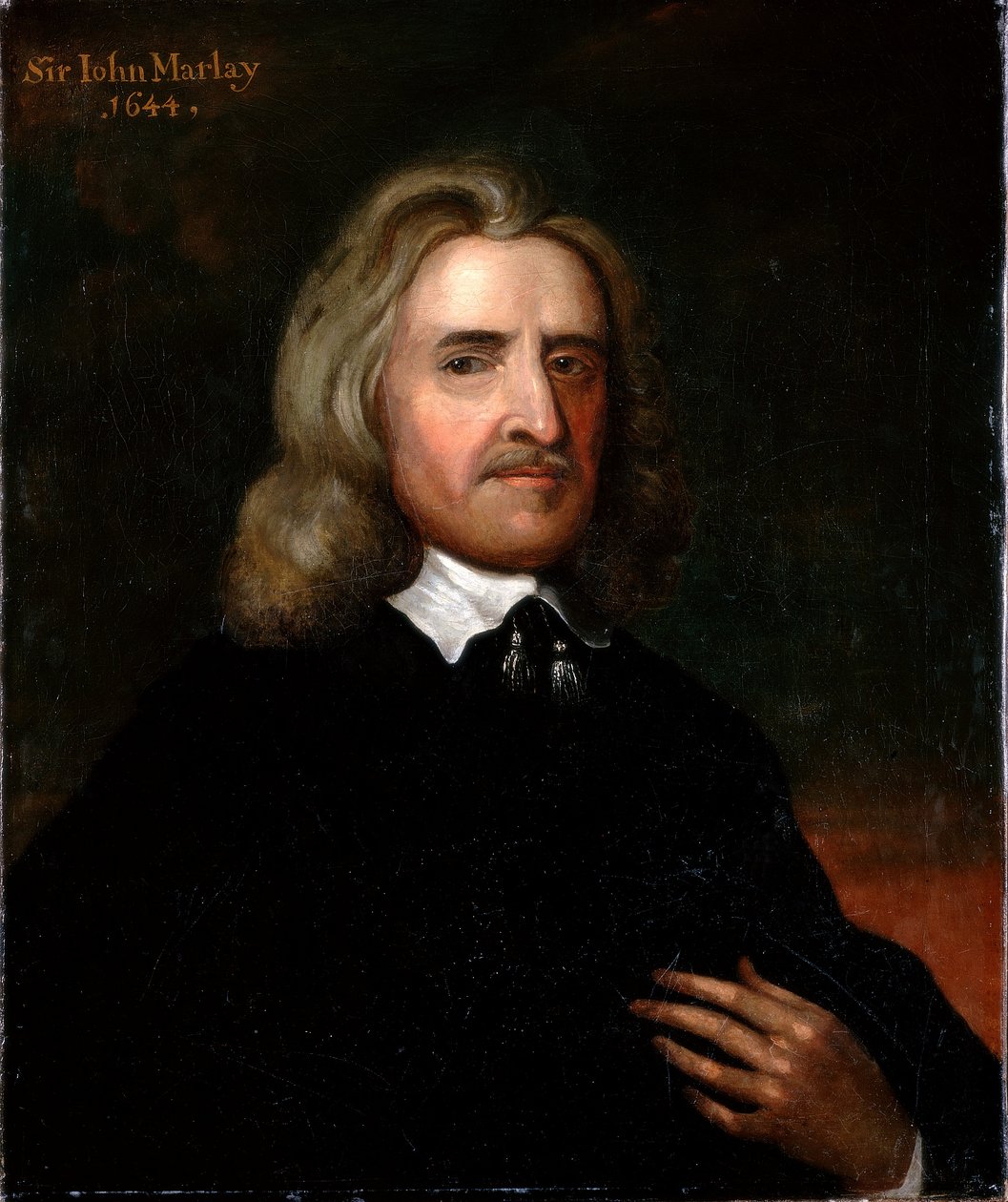 Ritratto di Sir John Marlay, 1644 da English School