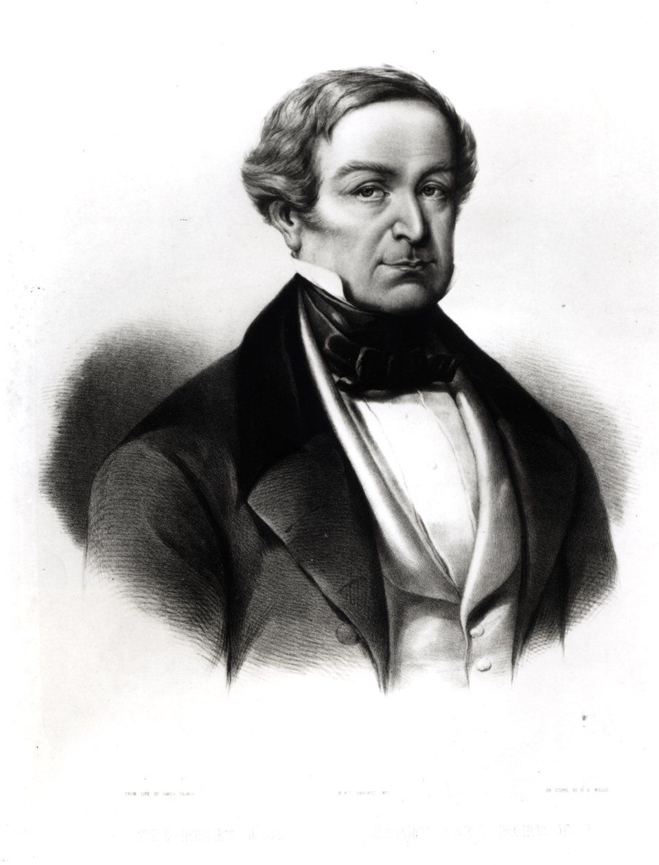 Ritratto di Sir Robert Peel (1788-1850), inciso da Henry Brittan Willis (1810-84) da English School