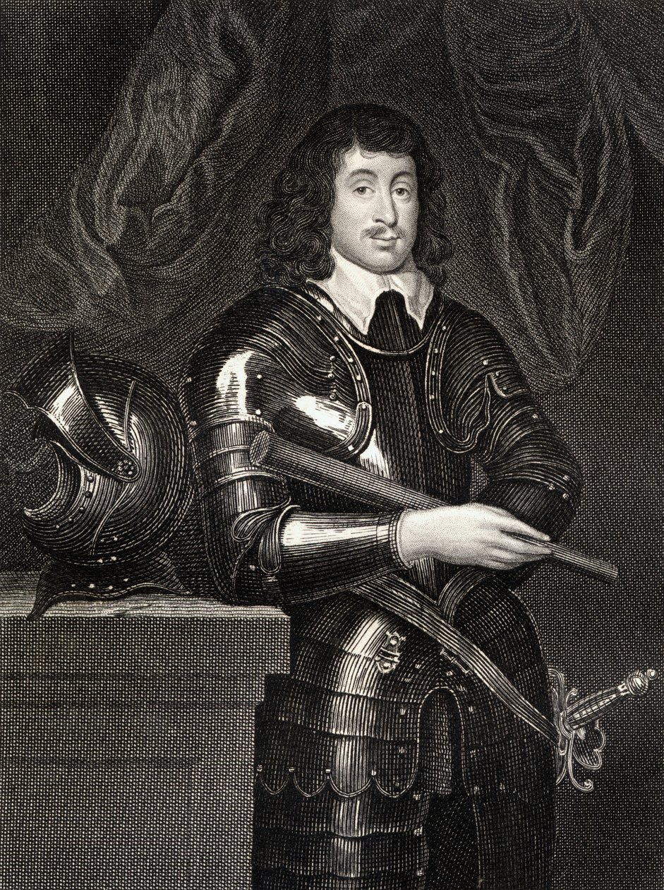 Ritratto di Spencer Compton (1601-43) 2° Conte di Northampton, da Lodges British Portraits, 1823 da English School