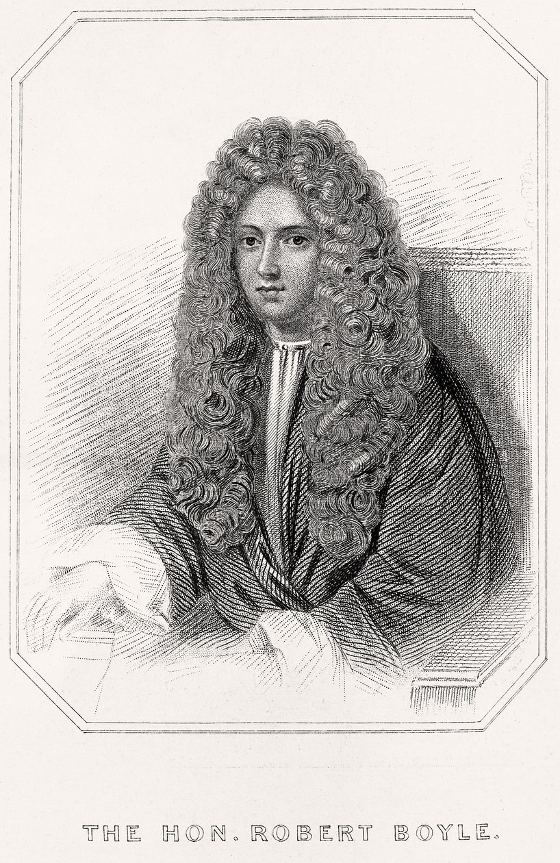 Ritratto di Robert Boyle da English School