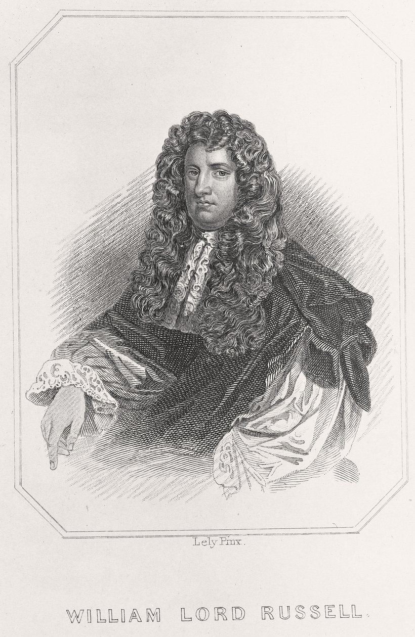 Ritratto di William Lord Russell, 1835 da English School