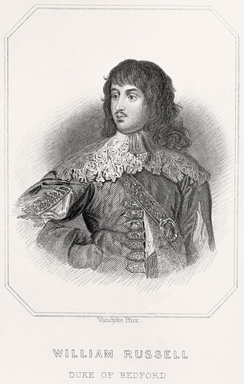 Ritratto di William Russell, Duca di Bedford da English School