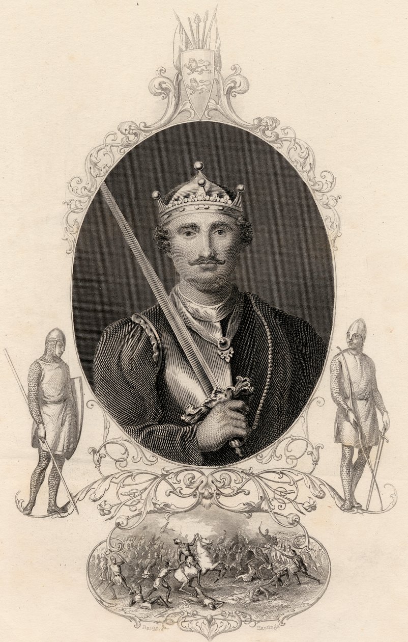 Ritratto di Guglielmo il Conquistatore da English School