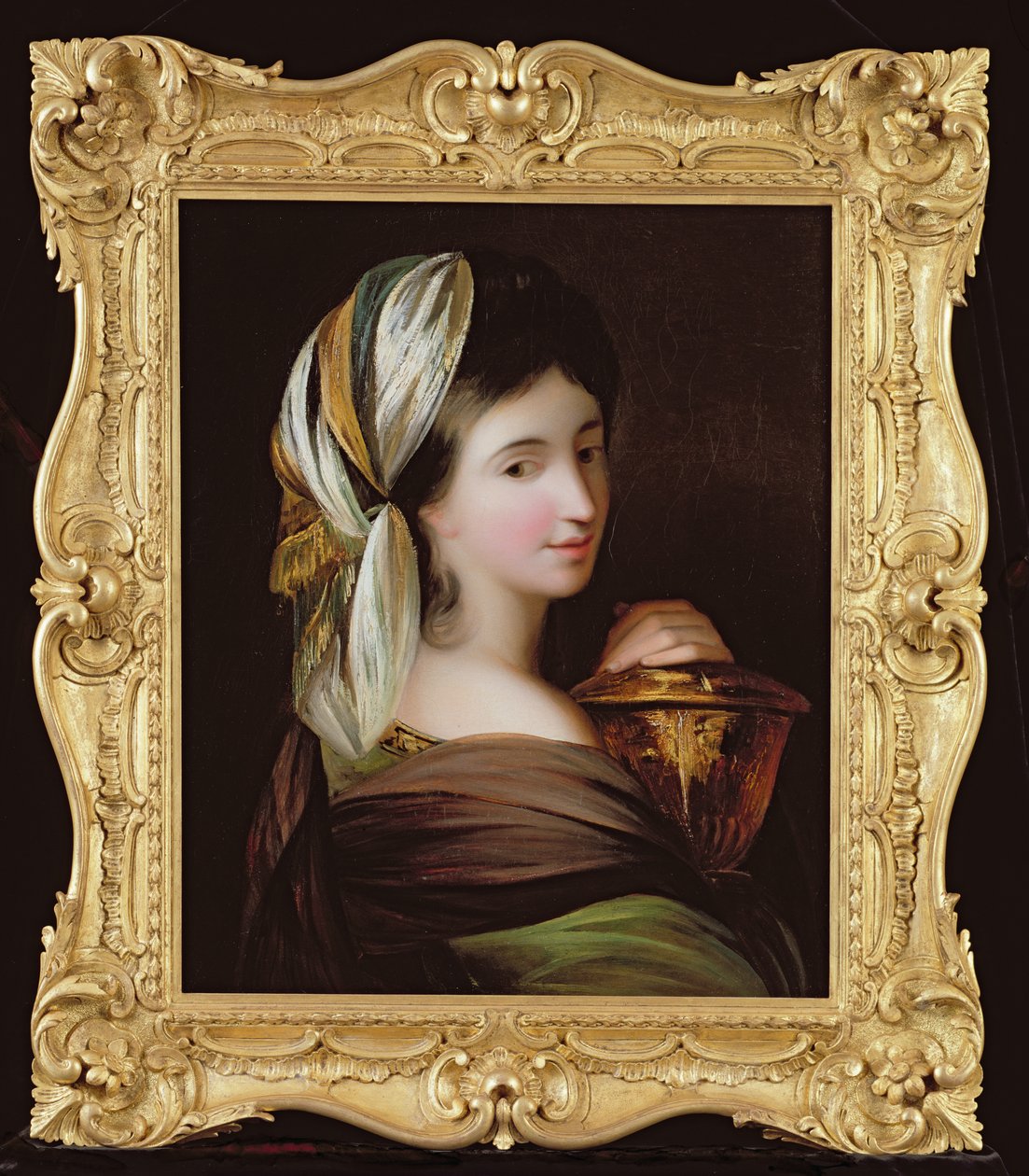 Ritratto di una Signora in Abito Orientale, c.1890 da English School