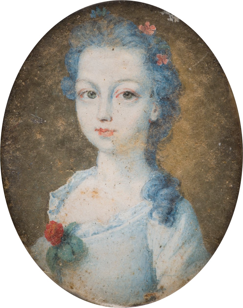 Ritratto di una signora, forse Margaret, Contessa di Cork (1710-1758) (c.1705-58) da English School
