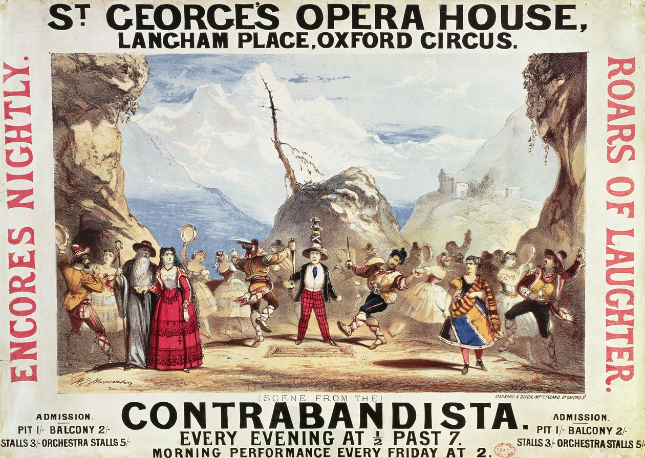 Poster pubblicitario del St. George