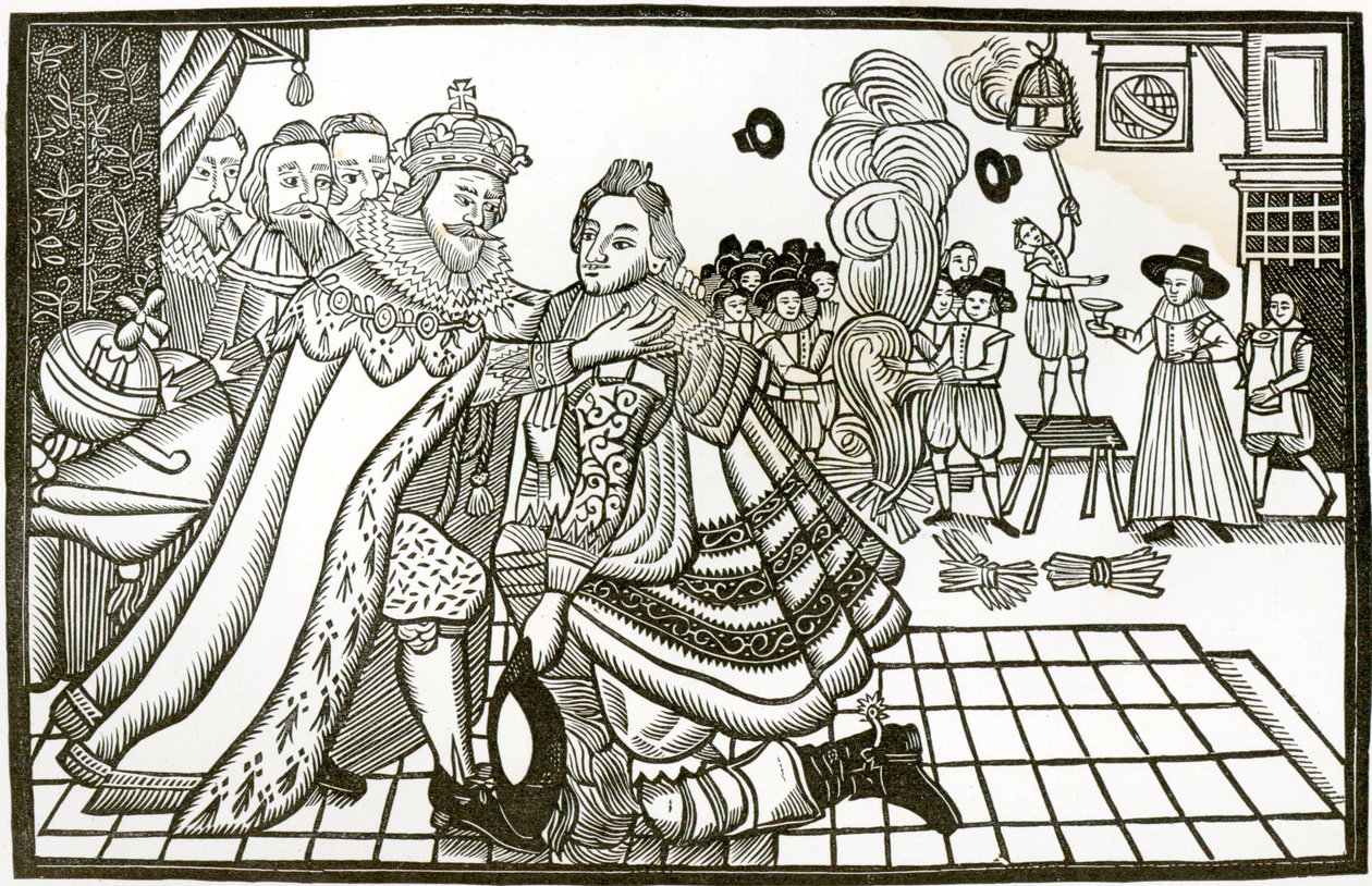 Il ritorno a casa del principe Carlo dalla Spagna, 1623 da English School