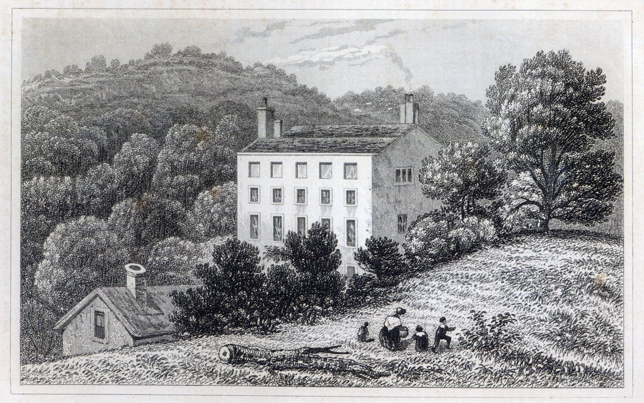 Quebec House, il luogo di nascita del generale Wolfe, Westerham Kent da English School