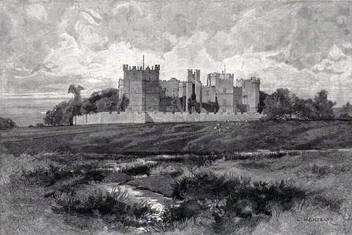 Castello di Raby, Durham da English School
