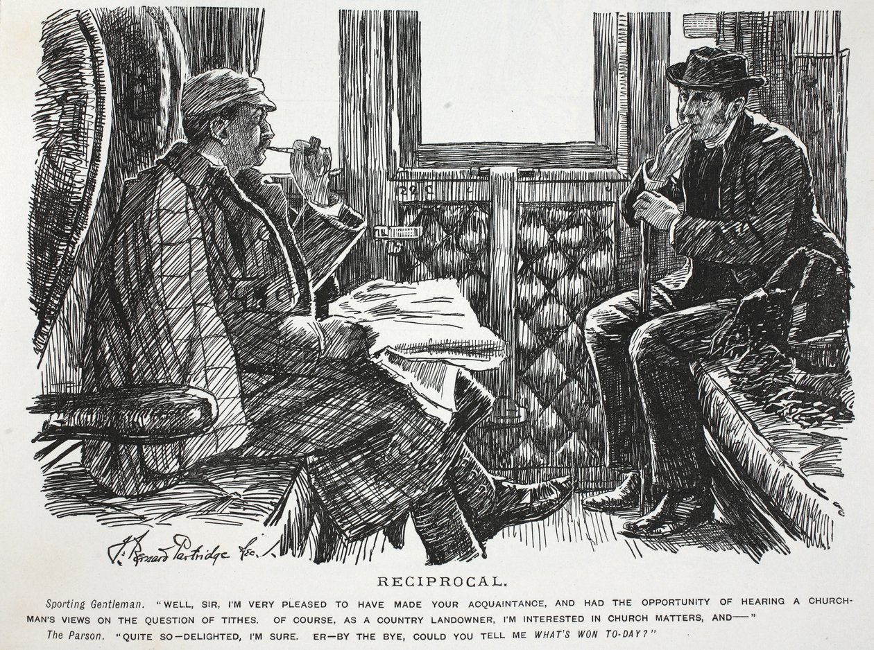 Reciproco, illustrazione da Punch da English School