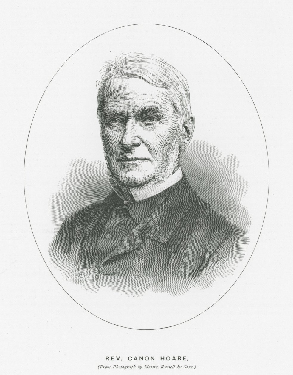 Canonico Hoare (litografia) da English School