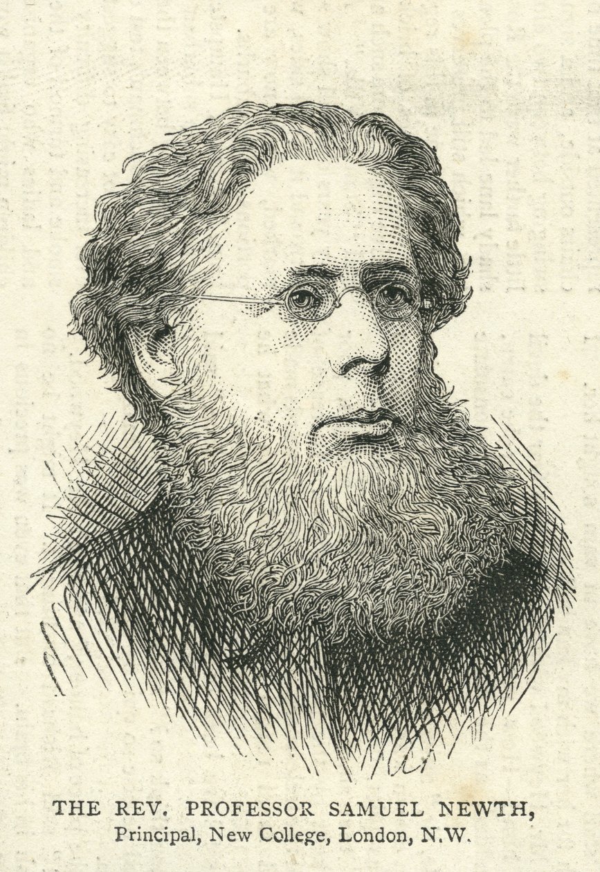 Rev Samuel Newth (1821-98), Illustrazione da The Graphic, 10 luglio 1875 da English School
