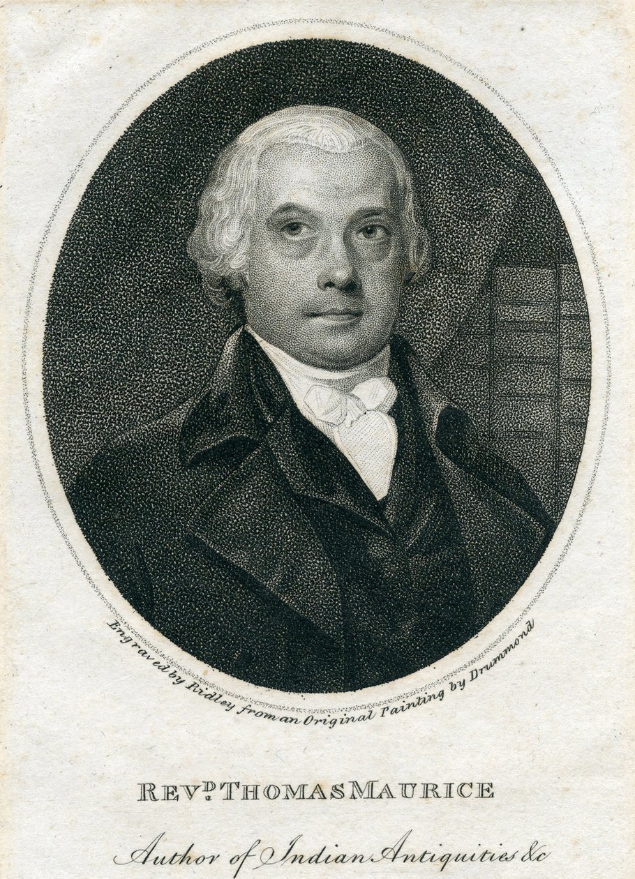 Reverendo Thomas Maurice (1754-1824) da English School