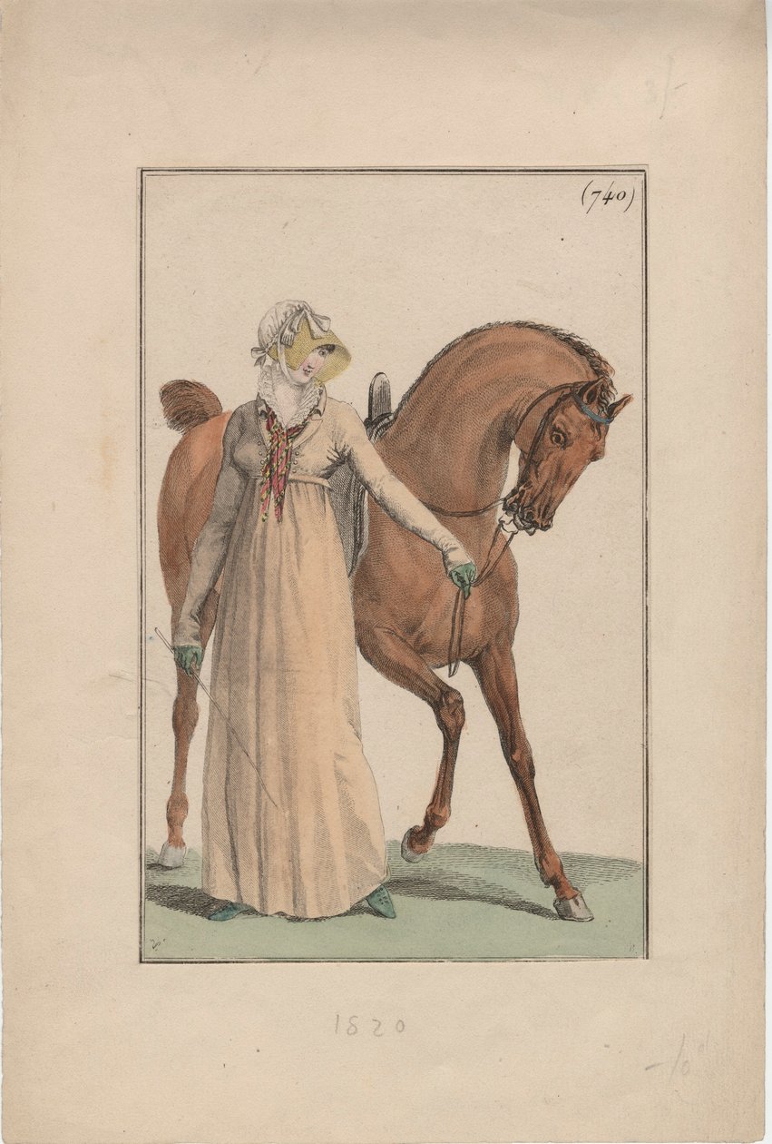 Abito da equitazione, c.1806 da English School