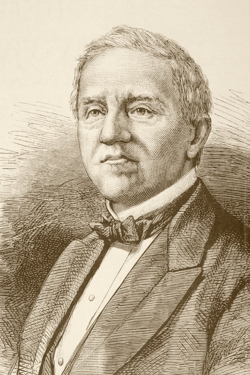 Samuel J. Tilden (litografia) da English School