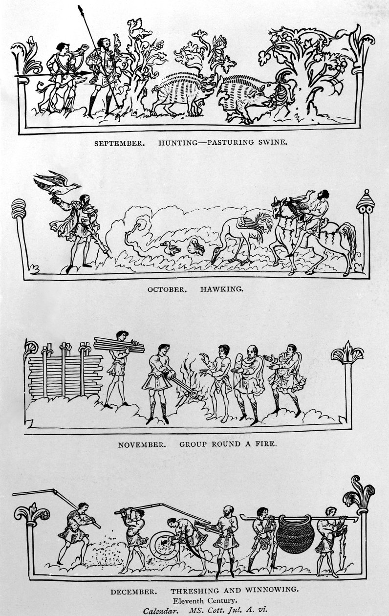Settembre, ottobre, novembre e dicembre, da 