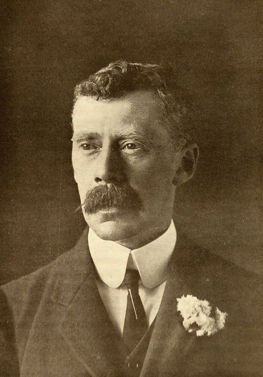 Sir Arthur Thomas Quiller-Couch (1863-1944) (litografia) da English School