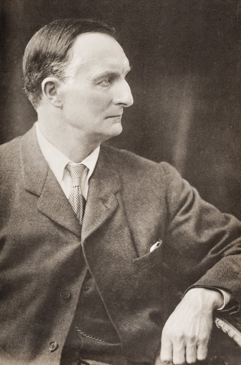 Sir Edward Grey, Visconte Grey di Falloden, illustrazione da 
