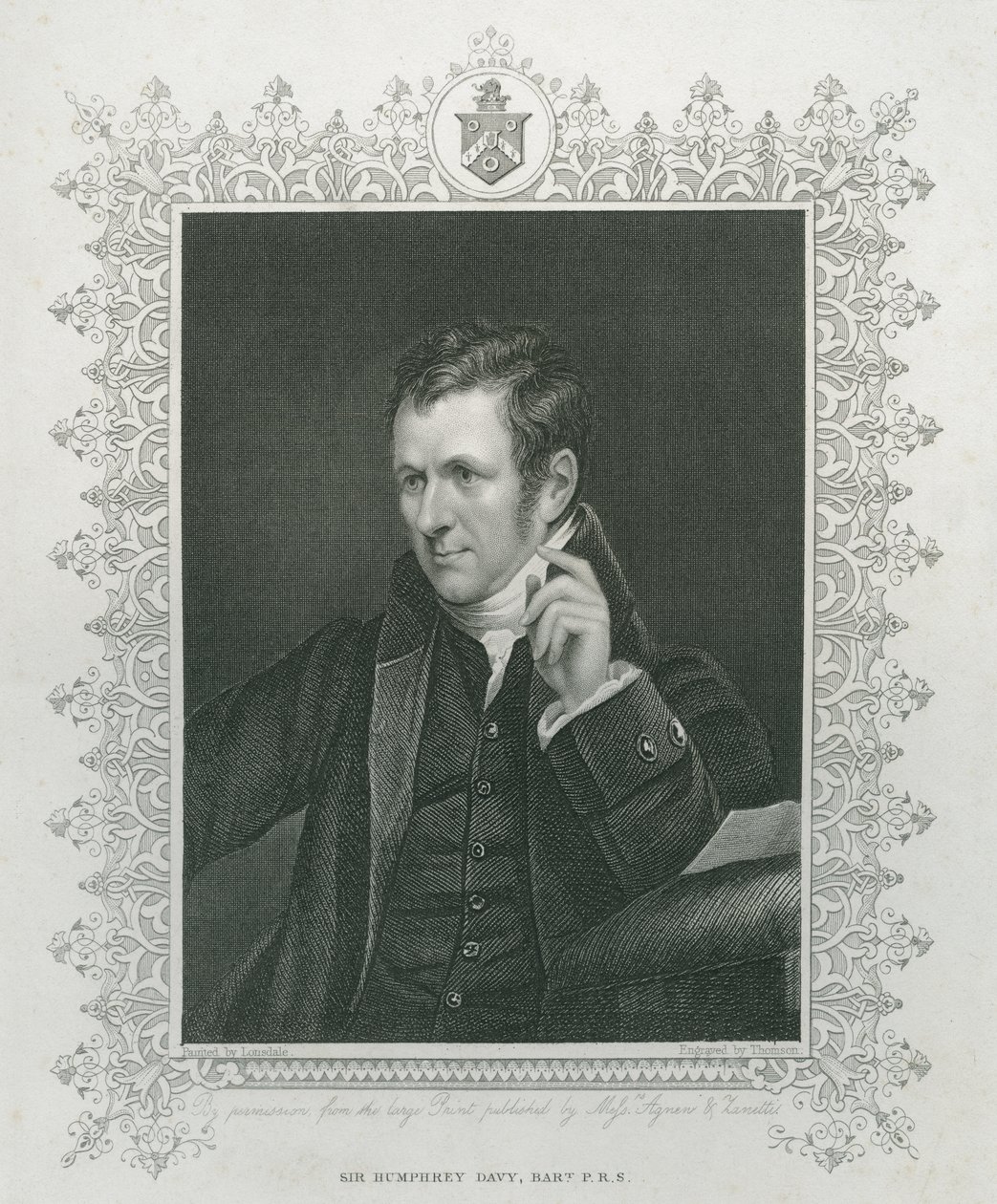 Sir Humphry Davy (1778-1829) da English School