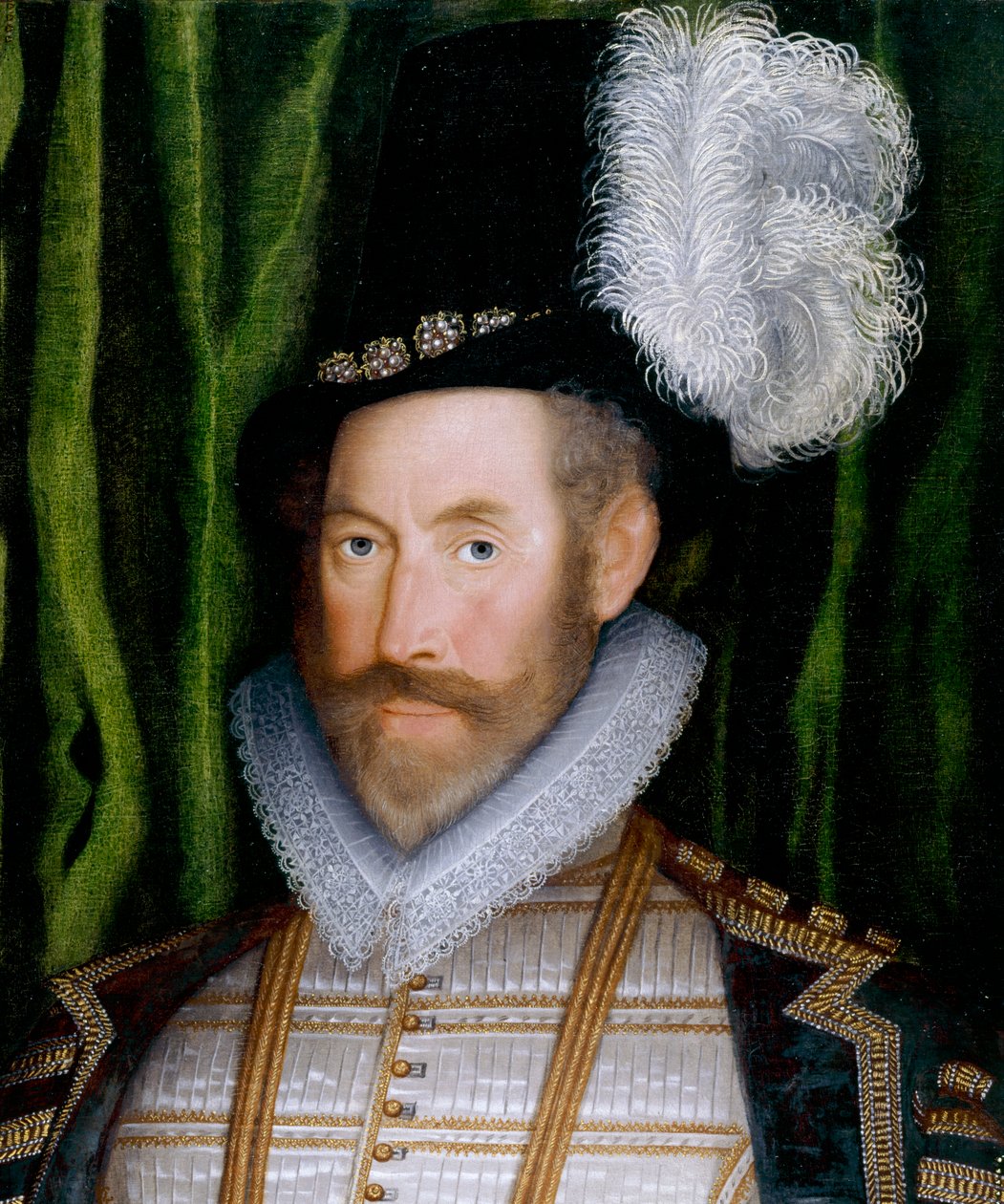 Sir Jerome Bowes (dettaglio) da English School