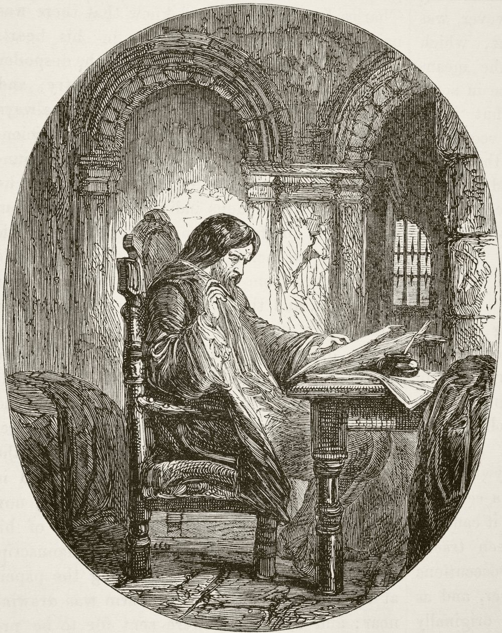 Sir John Eliot in prigione, da 