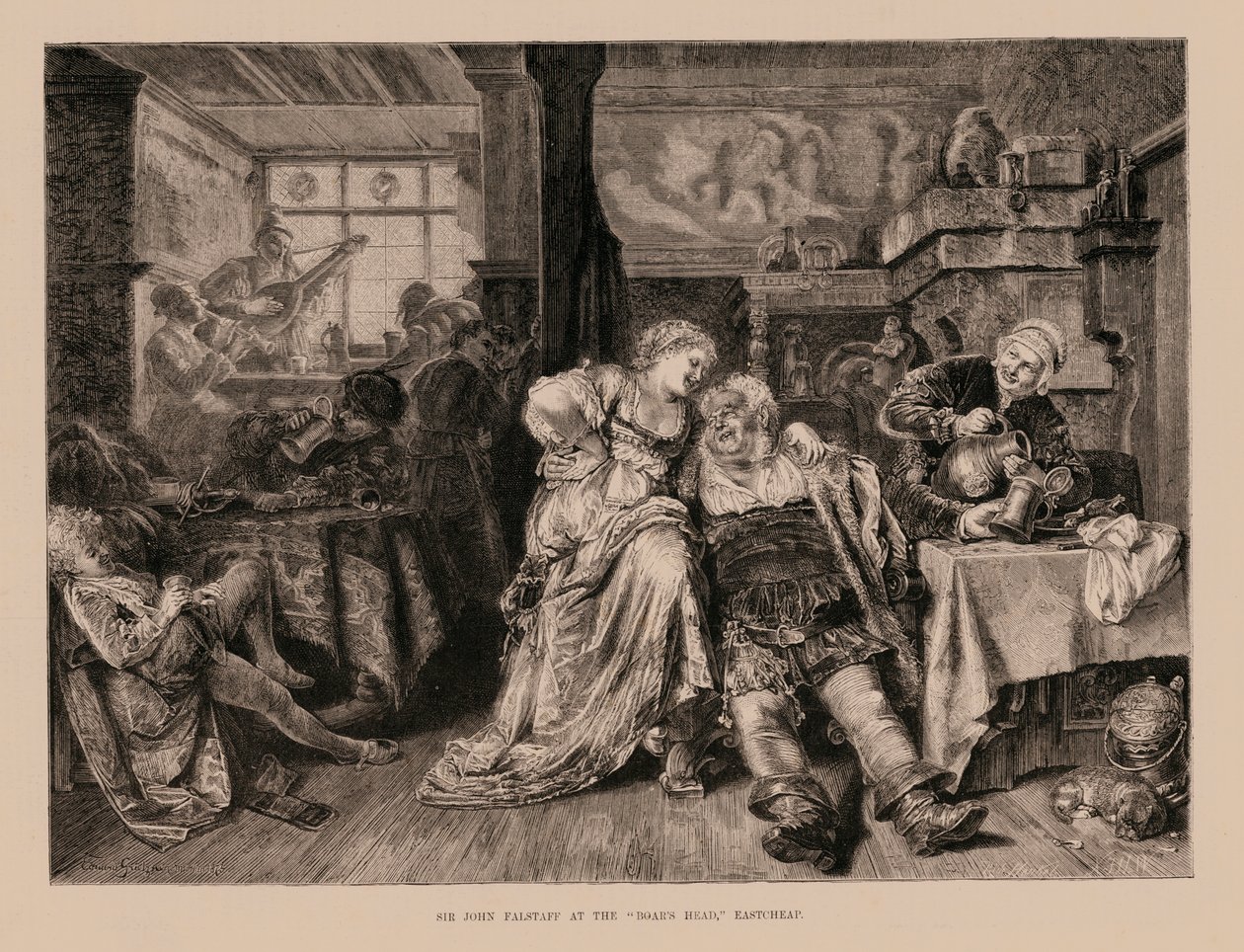 Sir John Falstaff al "Boar