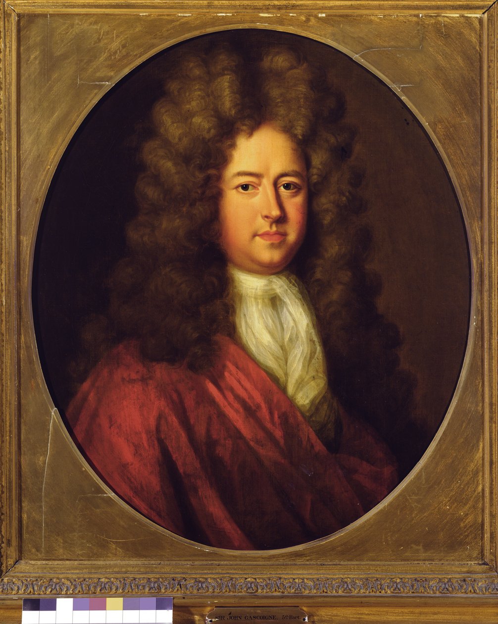 Sir John Gascoigne, 5° Barone (1661-1728) da English School
