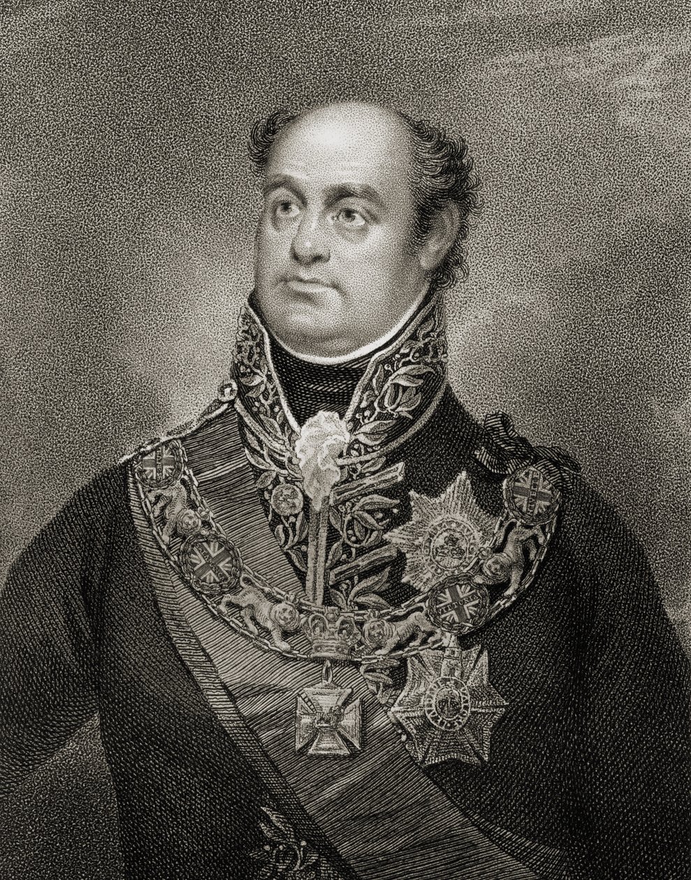 Sir William Carr Beresford (1768-1854) (incisione) da English School
