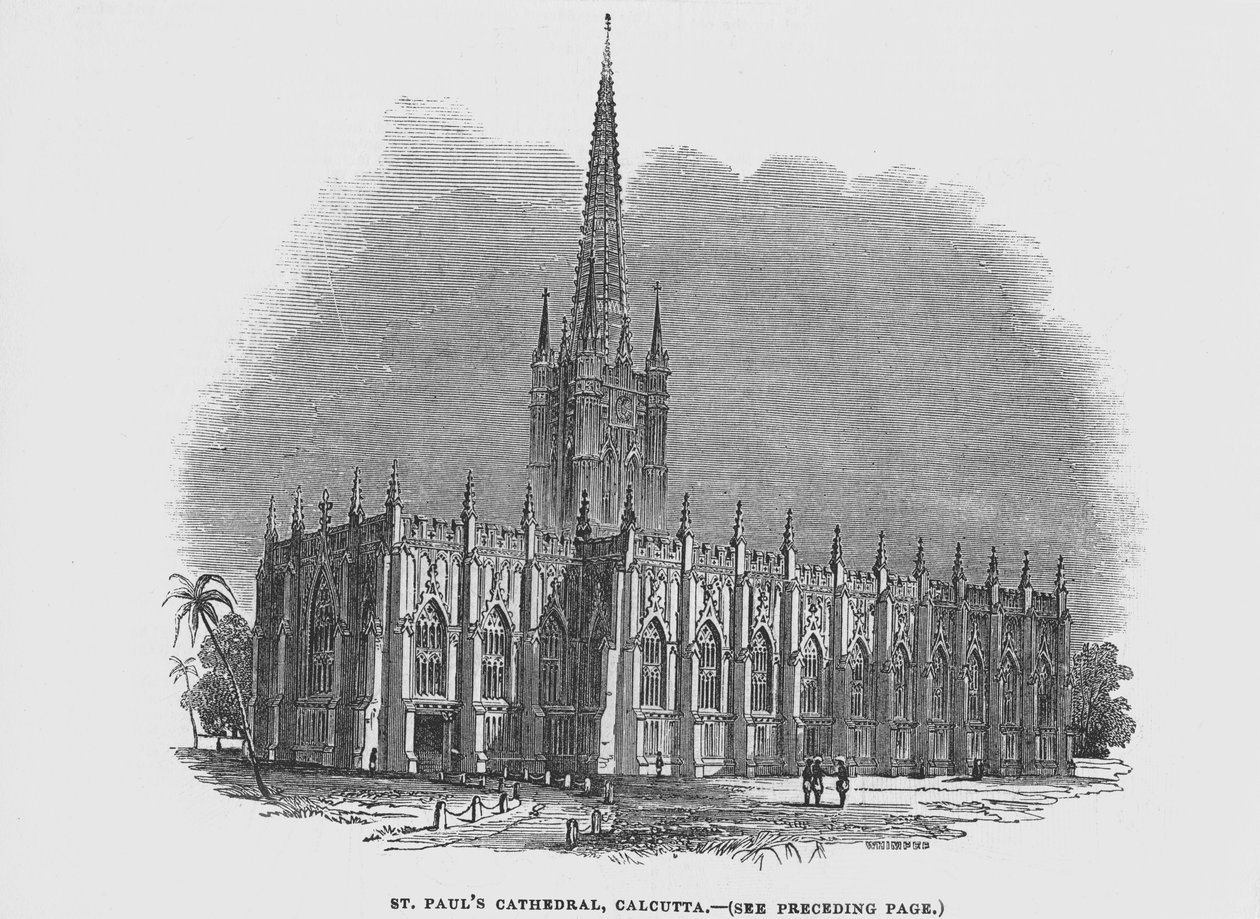 Cattedrale di San Paolo, Calcutta da English School