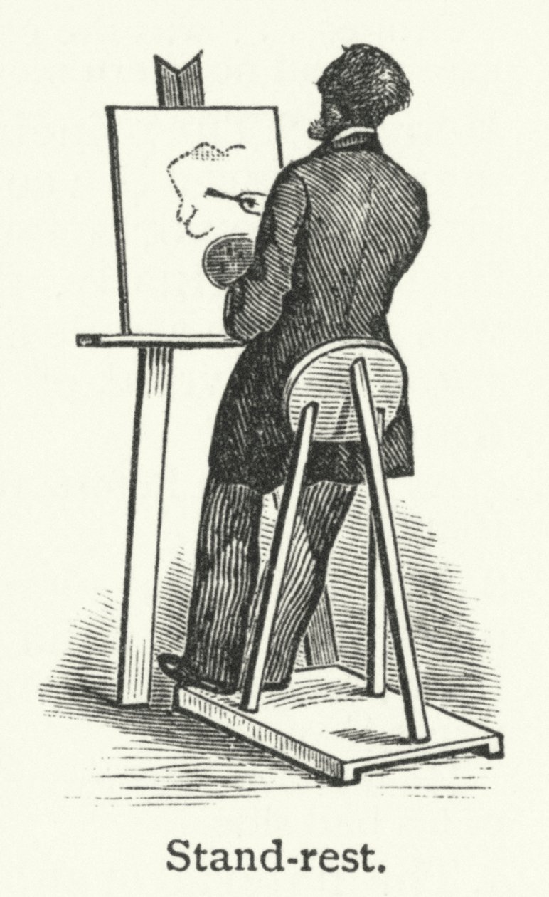 Cavalletto (incisione) da English School