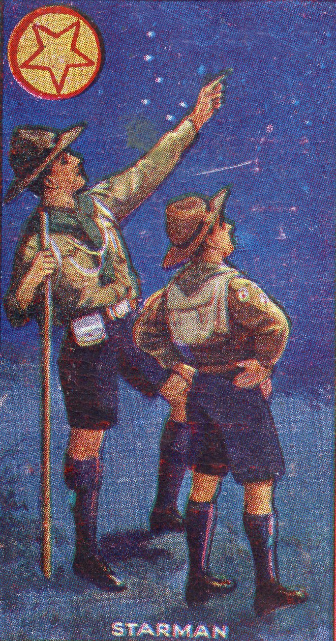 Distintivo Scout Starman, 1923 da English School