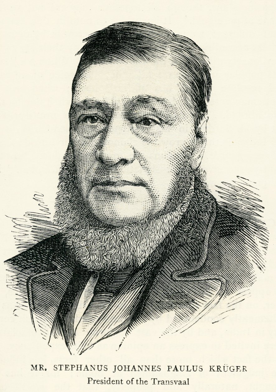 Stephanus Johannes Paulus Kruger (1825-1904) Illustrazione per The Graphic da English School